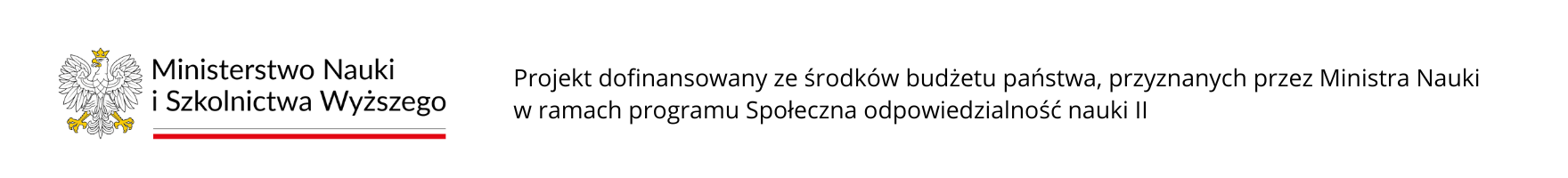 Informacje o dotacji Ministerstwa Edukacji i Szkolnictwa Wyższego